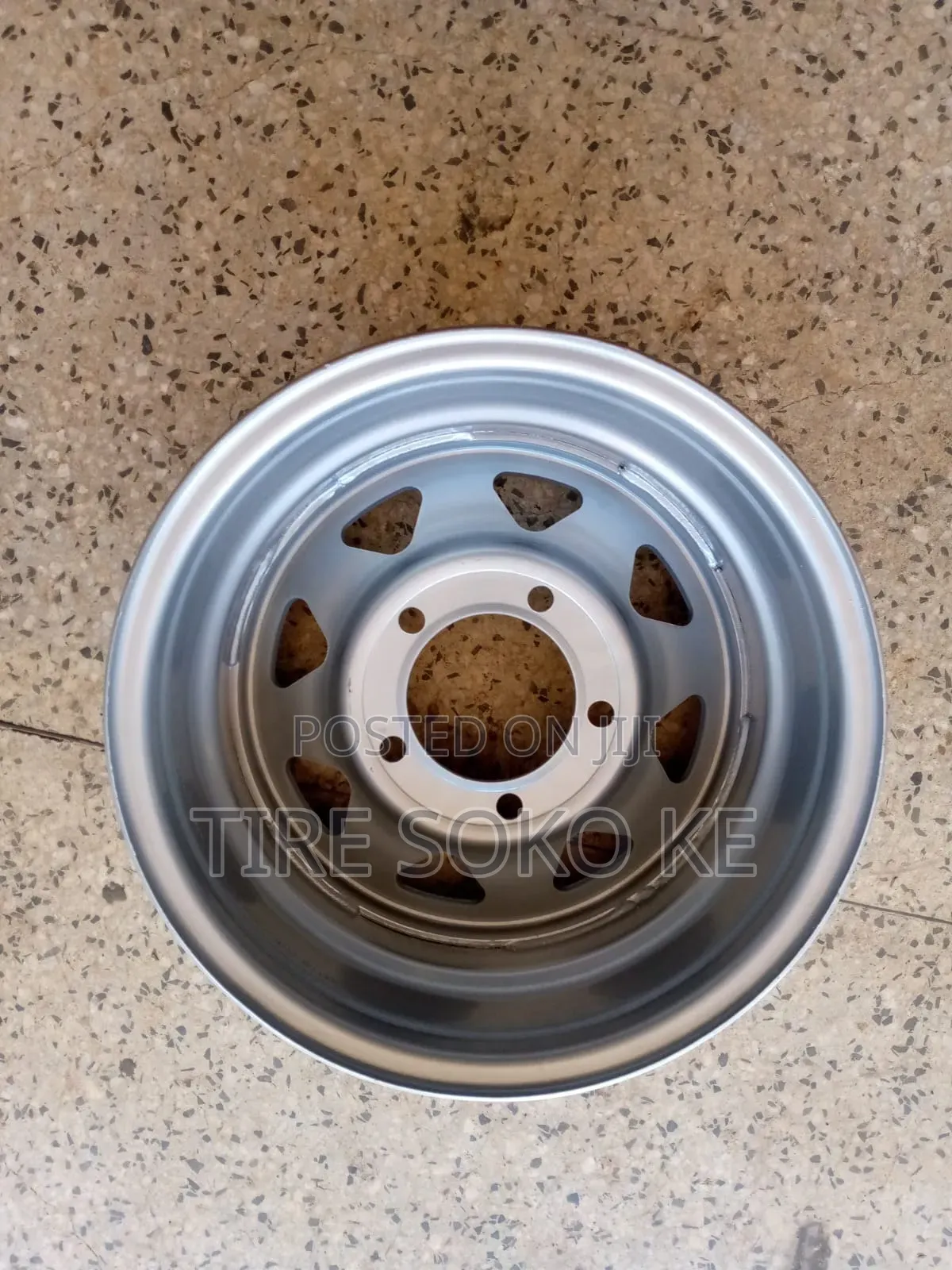 Landcruiser Steel Rims 16" 7j - Silver