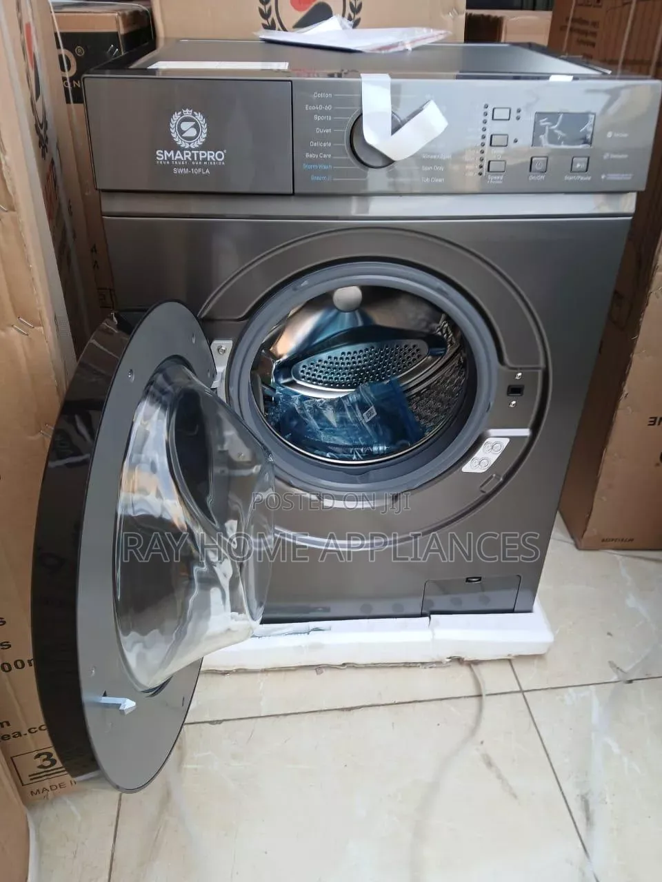 Smartpro 8kg Front Load Washing Machine