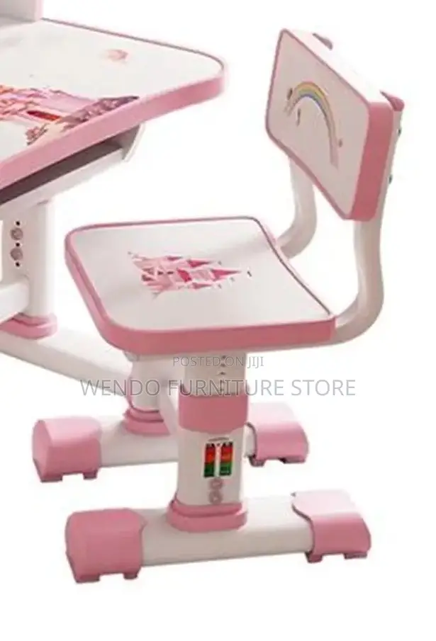 Home Desk; Adjustable Colorful Kids Desk Chair Set