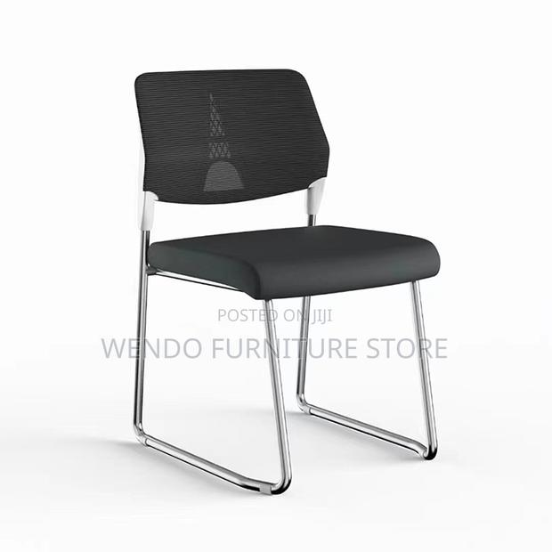 Office Chairs; Visitors Fabric Armless Reception Chair - thumbnail 7