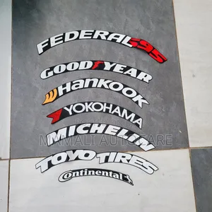 Tyre Decoration Stickers 8pcs Tire Stickers
