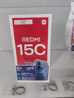 New Xiaomi Redmi 15C 4G 128 GB Red