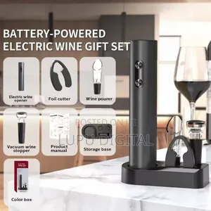 Electric Wine Opener Colours: Black