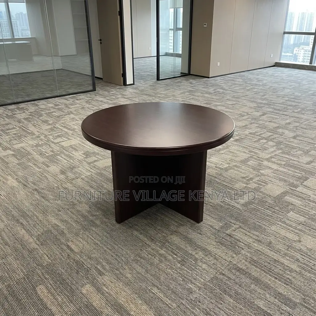 4-Seater Executive Round Boardroom Table