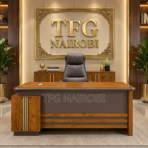 1.8m Wooden Executive Office Desk | Premium Manager Office Desk Kenya