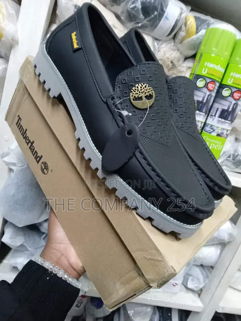 Quality Casual Leather Timberland Men Loafer Shoes