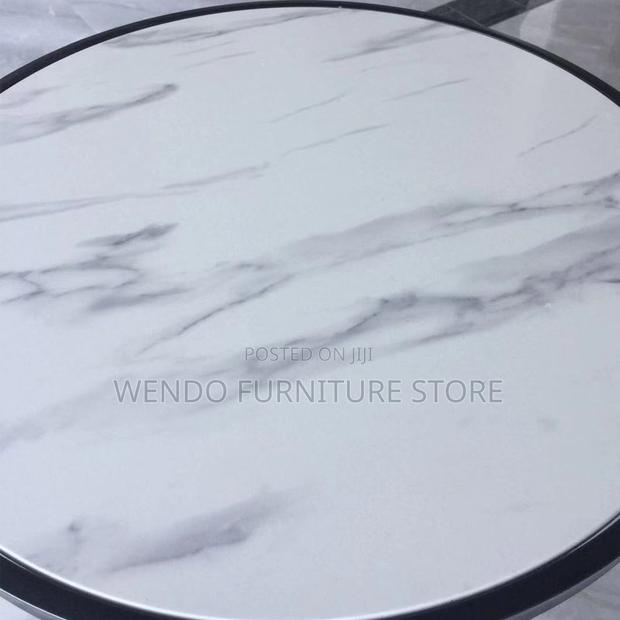 Coffee Table; Officiale Round Home Living Room Coffee Table - thumbnail 4