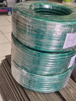 Premium 50-Meter Green Garden Water Hose Pipe