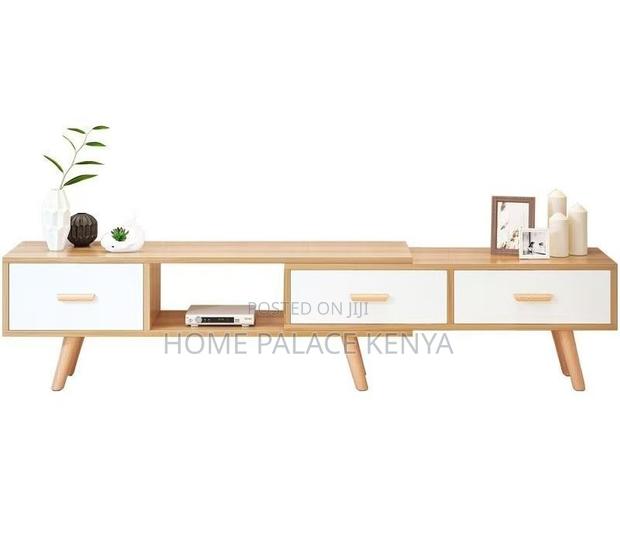 Tv Stand: Space Saving Extendable Tv Stand - thumbnail 2