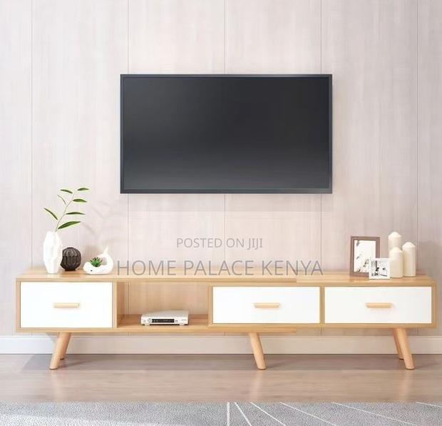 Tv Stand: Space Saving Extendable Tv Stand - thumbnail 3