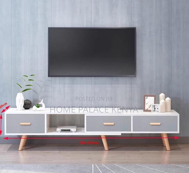 Tv Stand: Space Saving Extendable Tv Stand - thumbnail 4