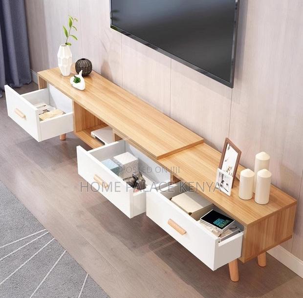 Tv Stand: Space Saving Extendable Tv Stand - thumbnail 5