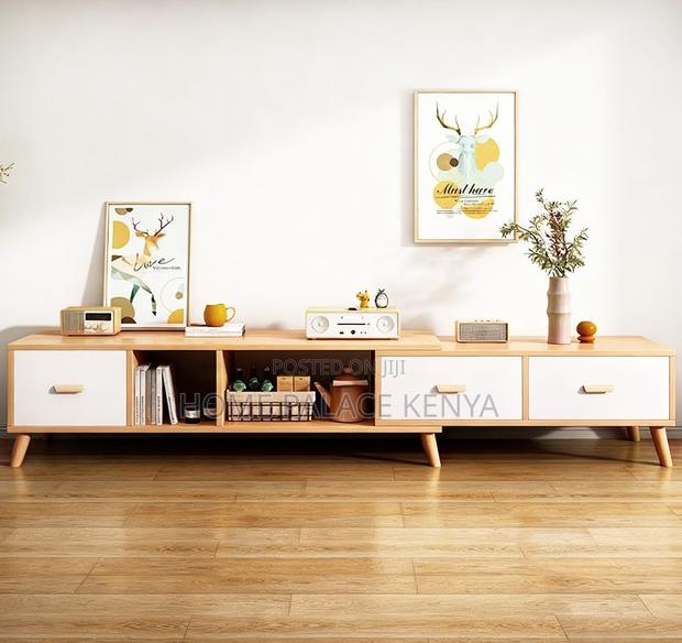 Tv Stand: Space Saving Extendable Tv Stand - thumbnail 9