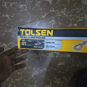Tolsen Hand Cable Puller 2 Ton / 4 Ton Hand Winch Wire Rope Puller