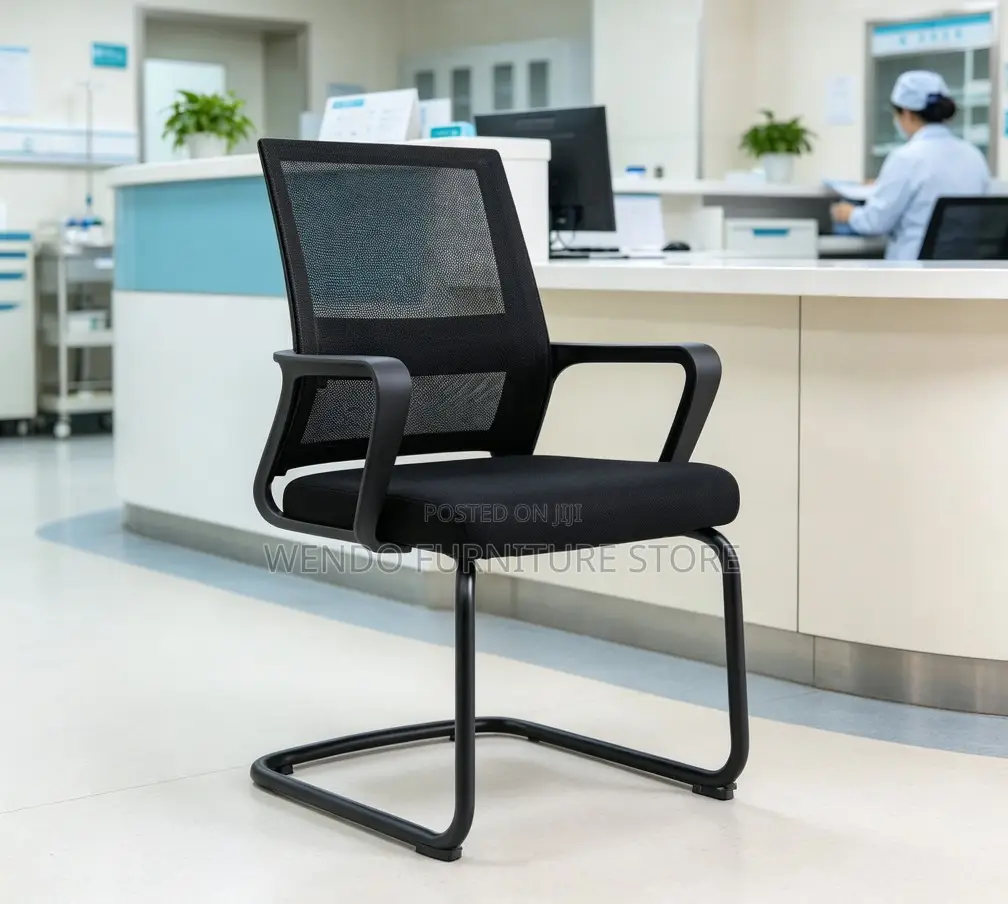 Office Chairs; Htr56 Reception Desk Visitors Mesh Chairs