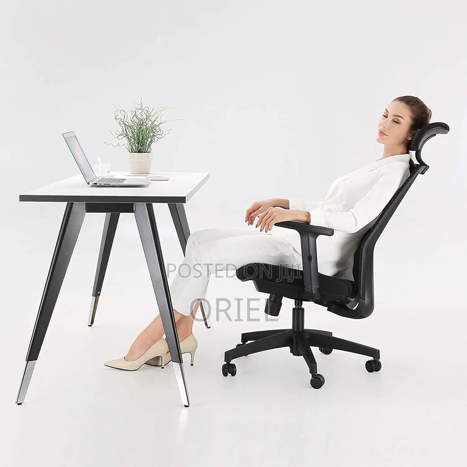 Office Chair : Ergonomic High Back Mesh Chair