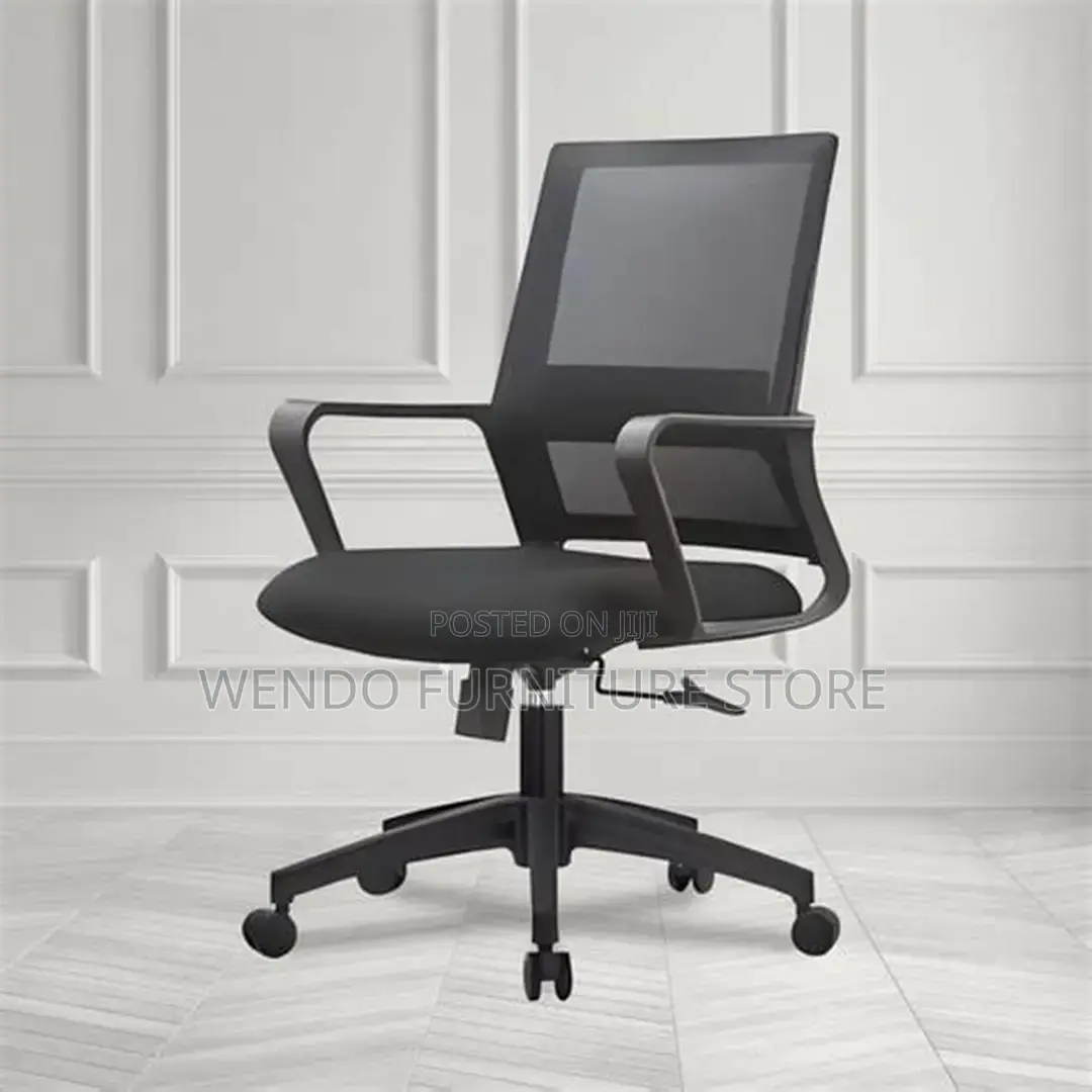 Office Chairs; Fabric Mesh Office Captains Swivel Chairs