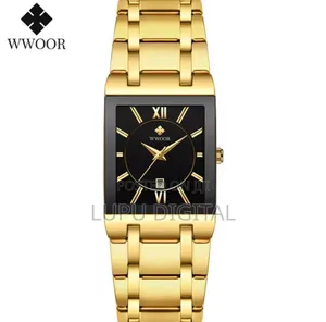Wwoor Square Men Watch #8858