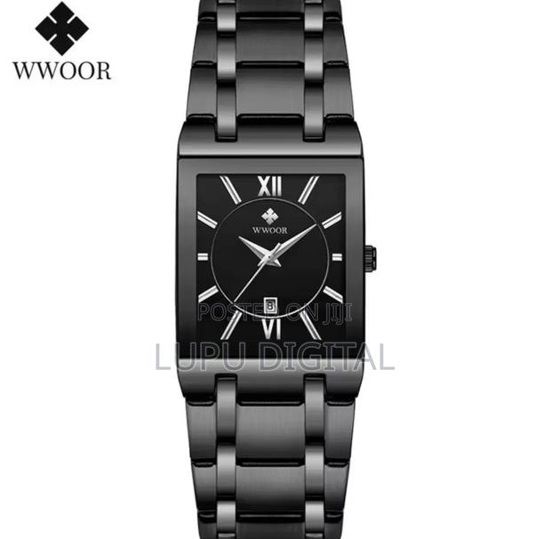 Wwoor Square Men Watch #8858 - thumbnail 3