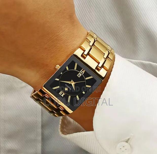 Wwoor Square Men Watch #8858 - thumbnail 5