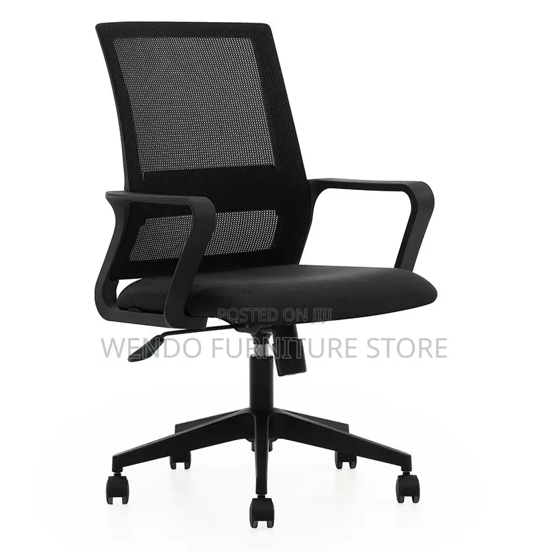 Office Chairs; Fabric Mesh Office Captains Swivel Chairs