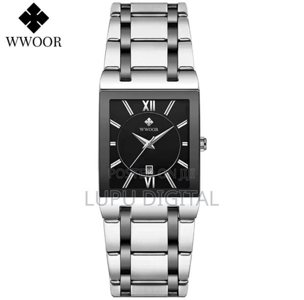 Wwoor Square Men Watch #8858 - thumbnail 7