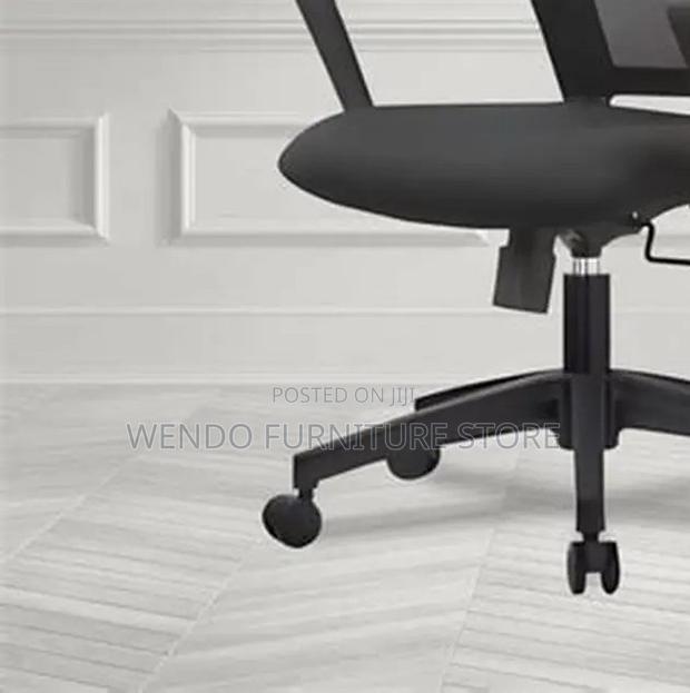 Office Chairs; Fabric Mesh Office Captains Swivel Chairs - thumbnail 7