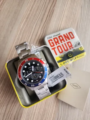 Fossil Fb-03 Fs5767 Chronograph Pepsi Edition