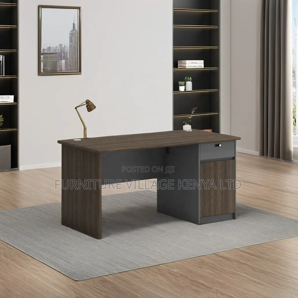 120cm Modern Single-Person Wood Study Desk