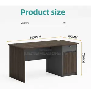 120cm Modern Single-Person Wood Study Desk