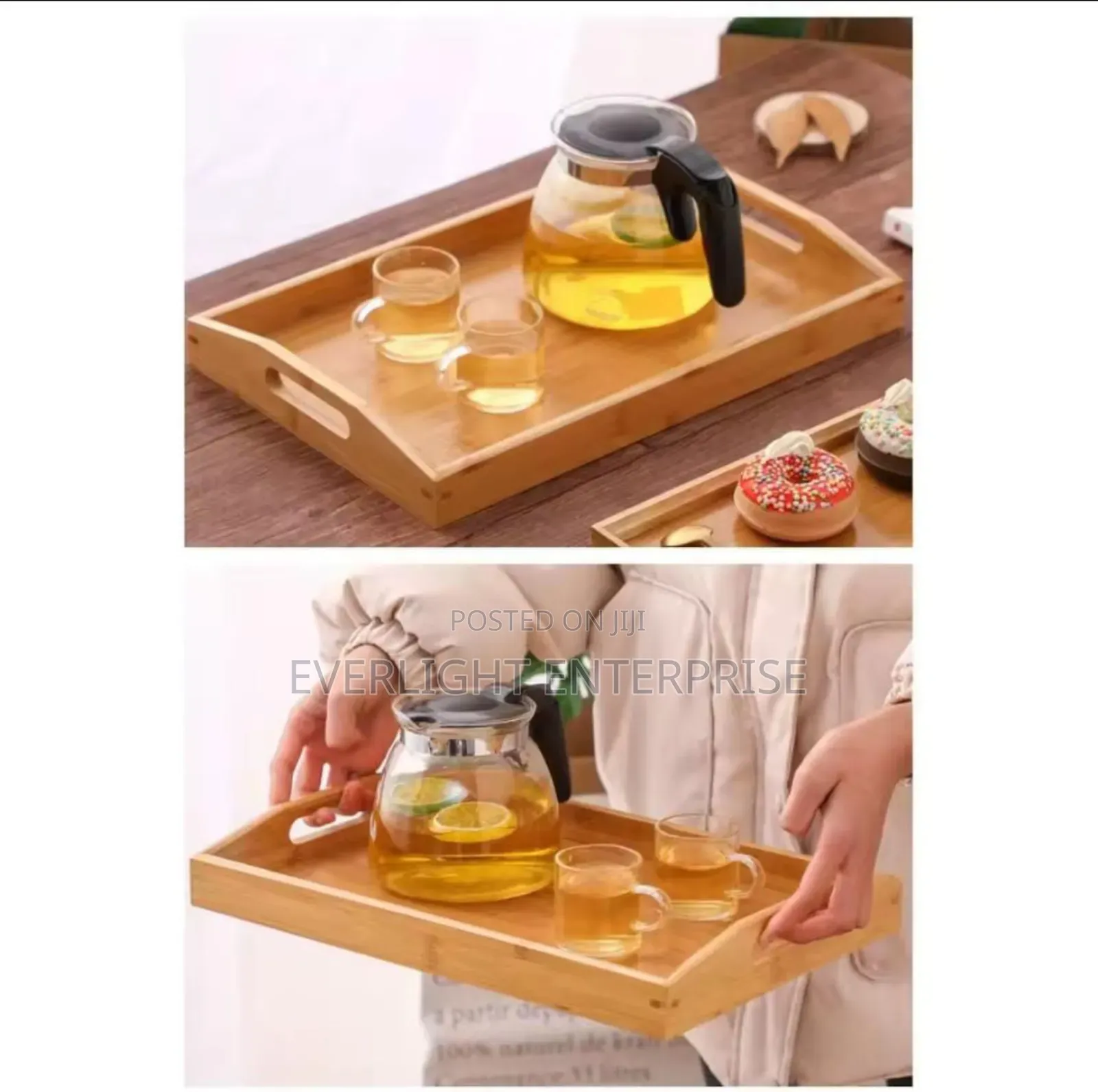 3 in 1 Bamboo Serving Tray Available