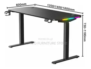Office Desk; Aerof 1.2 Meters Adjustable Office Desk