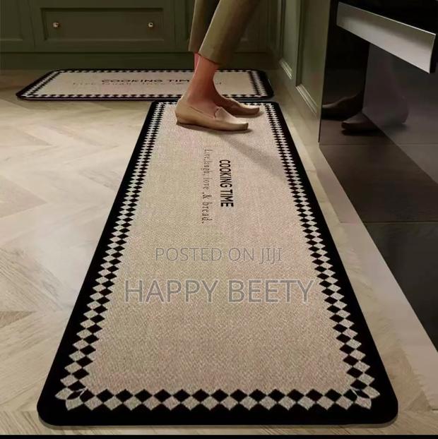 *Rubber Bottom Anti-Slip Kitchen Mats