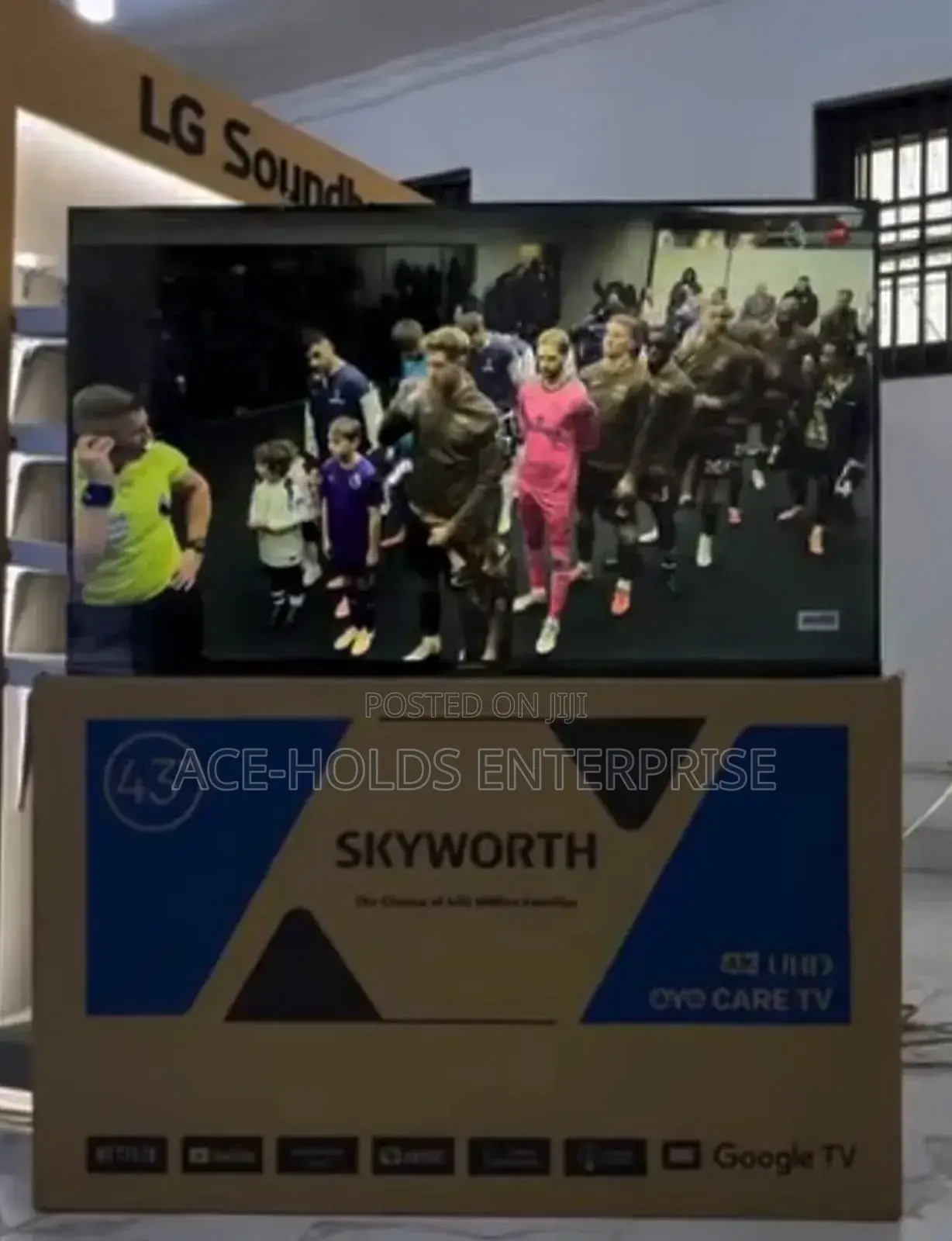 2160 () Skyworth Google Frameless Smart Tv - 43" Inches