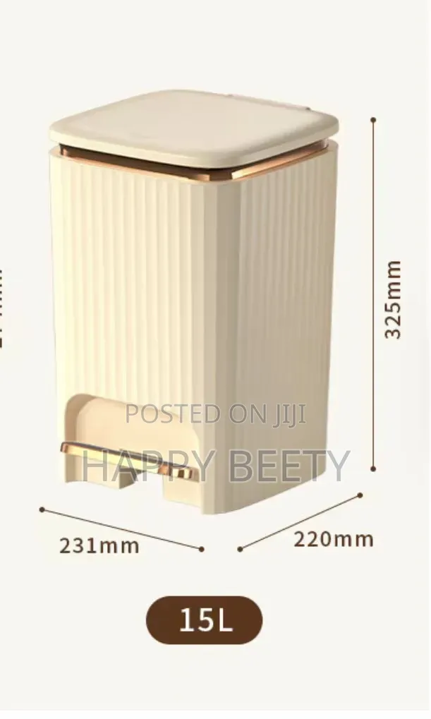 Foot Pedal Dustbin Trash Can