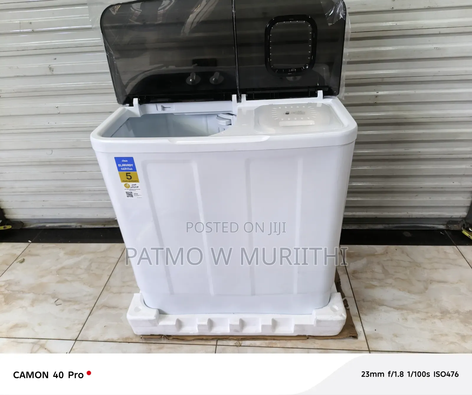 Smartpro Washing Machine Wash and Spin