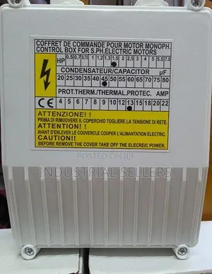 New Control Box Ideal for 4hp
