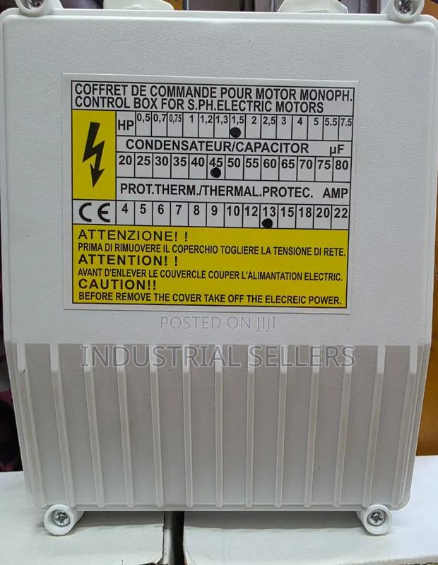 New Control Box Ideal for 4hp