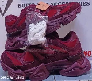 New Balance 9060 Maroon Shoes 
Size 36-45
