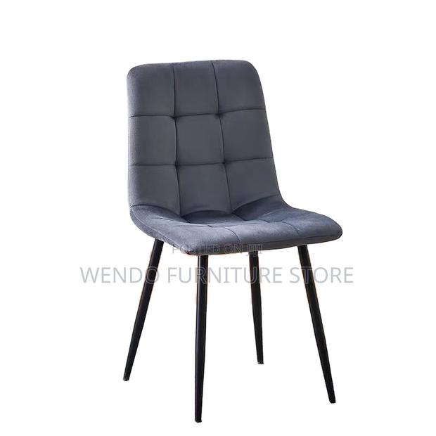 Dining Chairs; Leather Elegant Style Dining Chairs - thumbnail 3