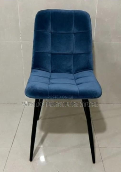 Dining Chairs; Leather Elegant Style Dining Chairs - thumbnail 4