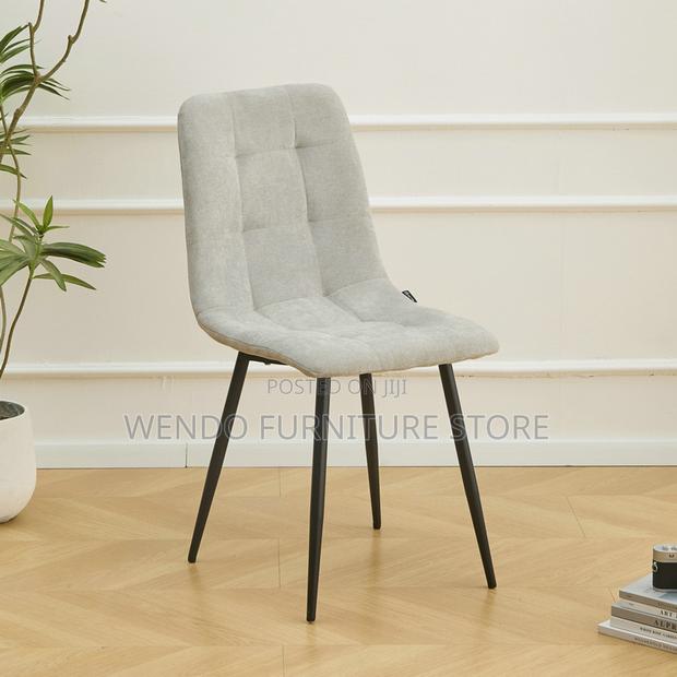 Dining Chairs; Leather Elegant Style Dining Chairs - thumbnail 6