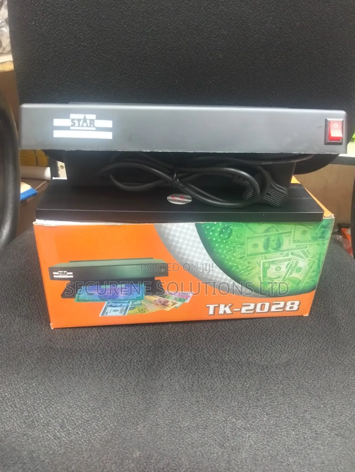 Counterfeit Fake Money Detector Star Tk-2028