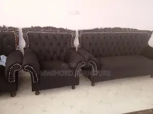 Brown Permanent Sofa Seat