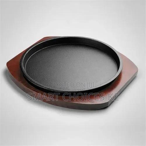 Sizzling Steak Pan
Cast Iron +Wooden Tray