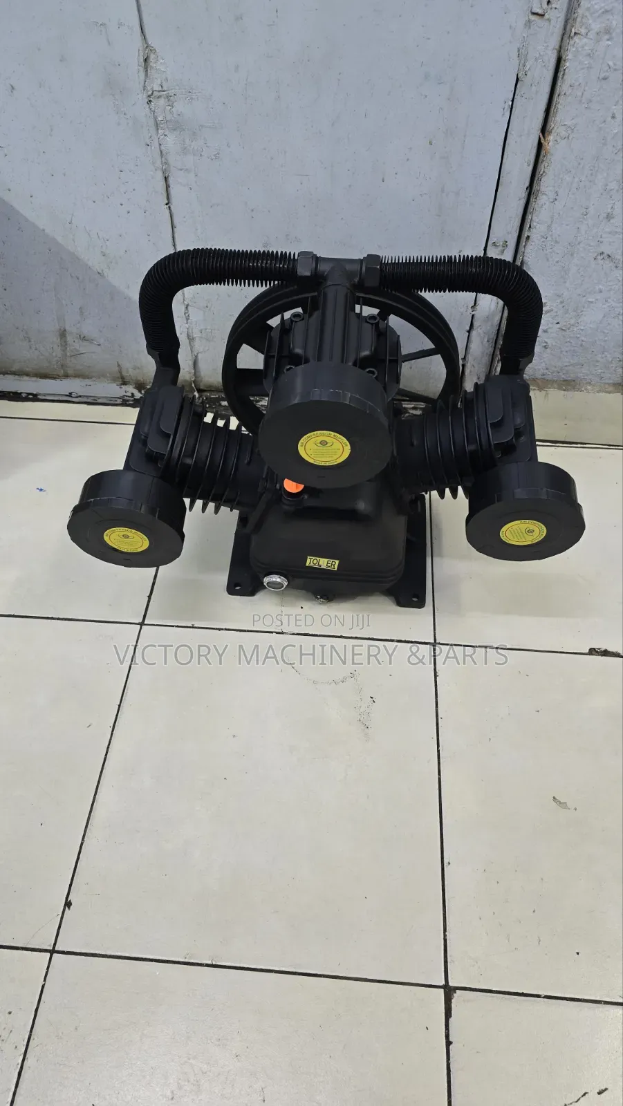 500l/90mm 3 Cylinder Compressor Pump Head