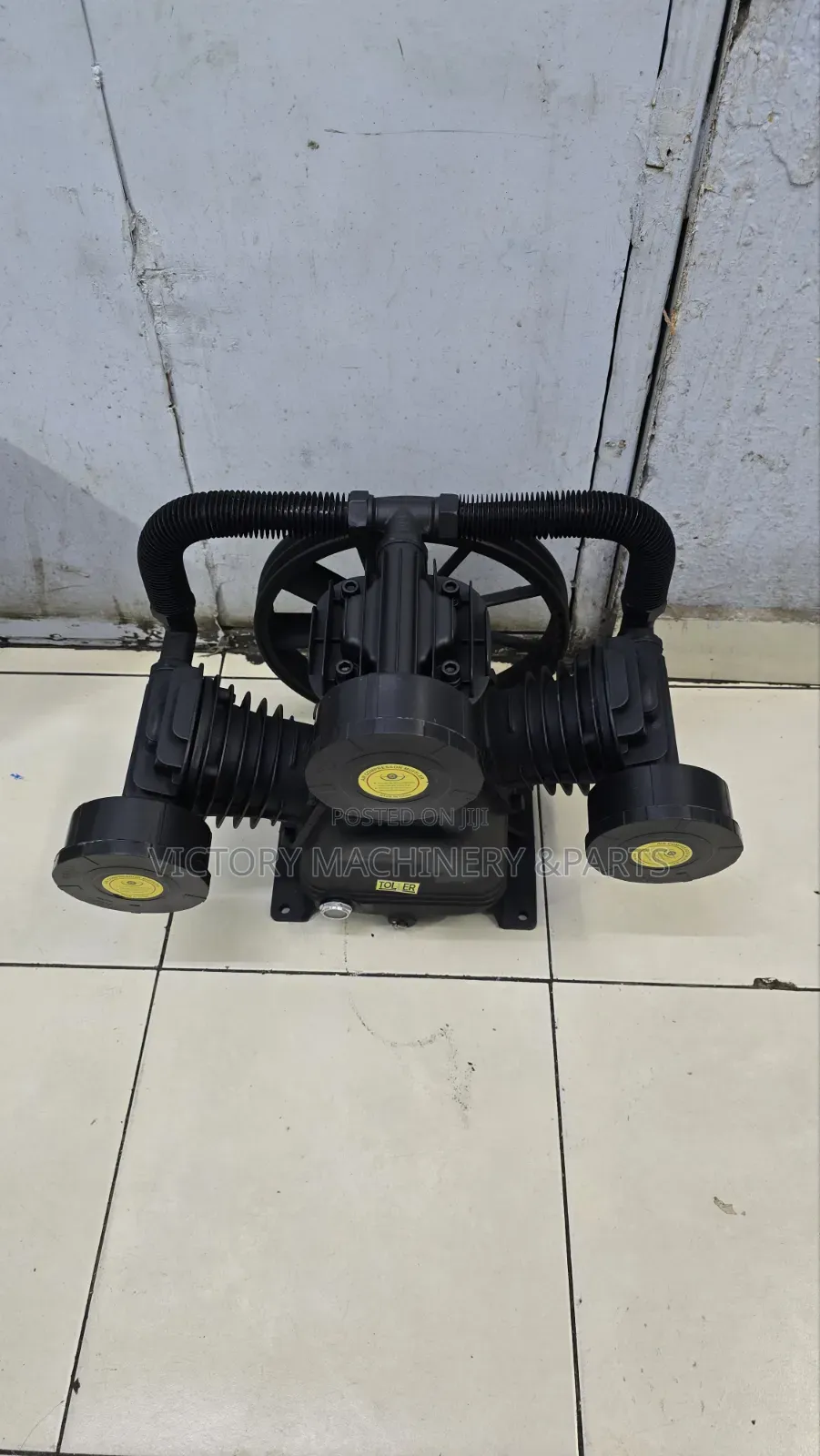 500l/90mm 3 Cylinder Compressor Pump Head