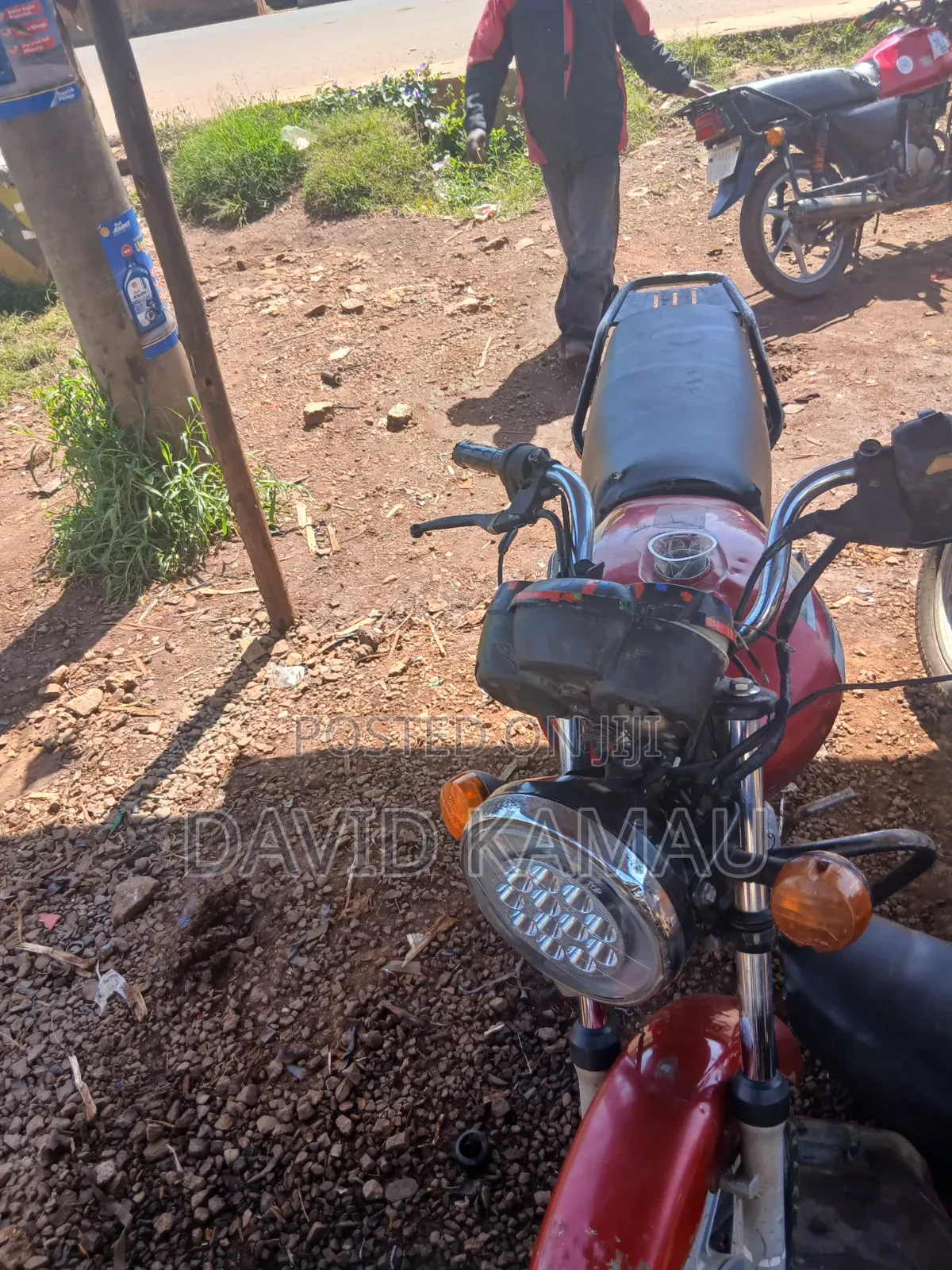 TVS XL 100 2019 Red