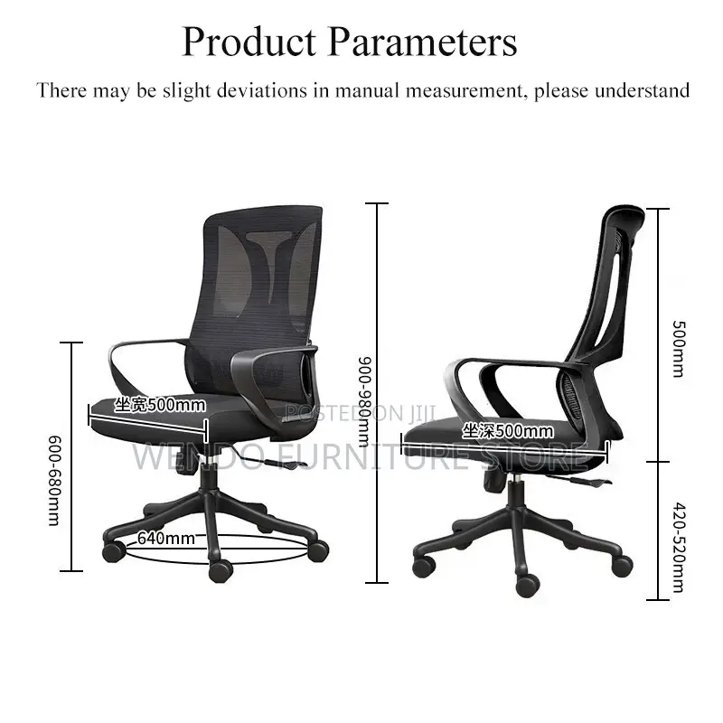 Office Chairs; Ergonomic Swivel Executive Fabric Office Chairs