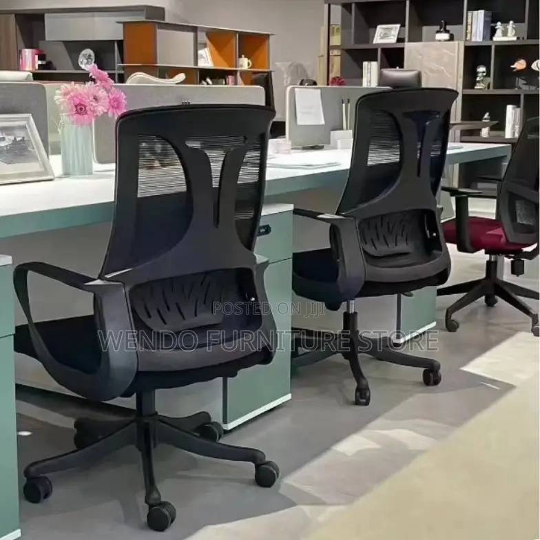 Office Chairs; Ergonomic Swivel Executive Fabric Office Chairs